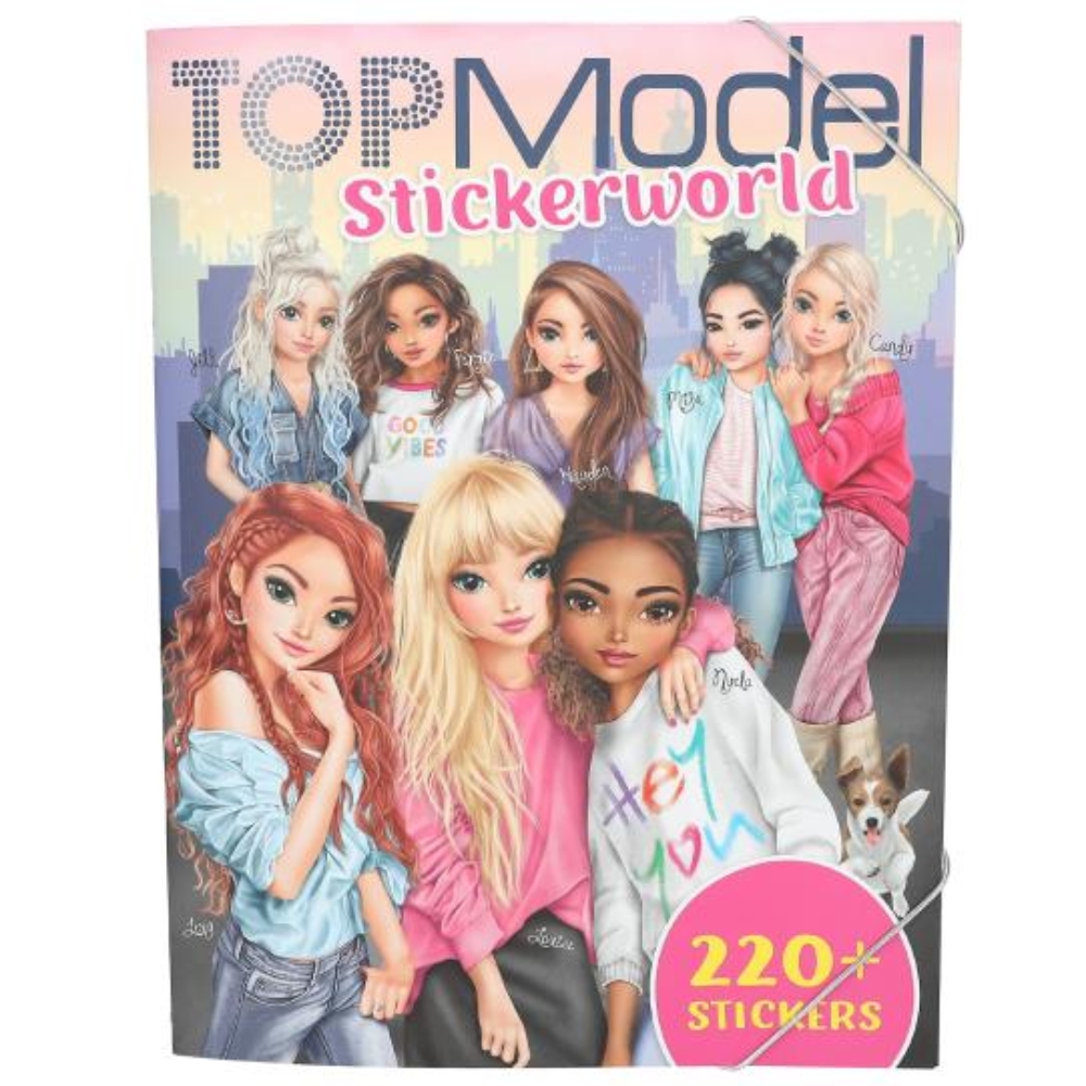 Topmodel stickerworld
