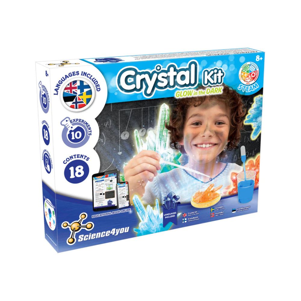 Crystal Kit Glow in the Dark -Science4you