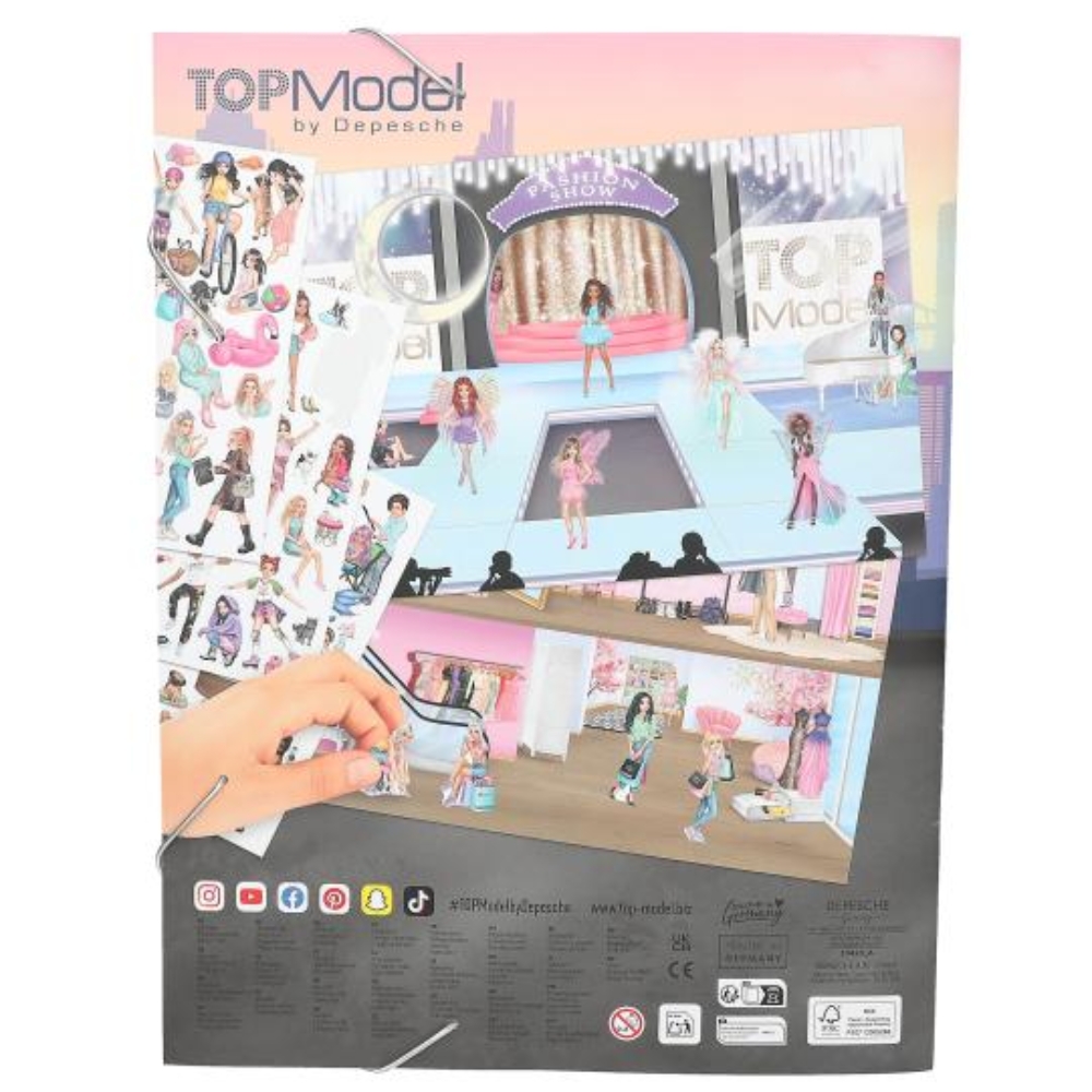 Topmodel stickerworld