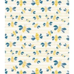 140 cm Vahakangas Let It Bee Mosaic Blue