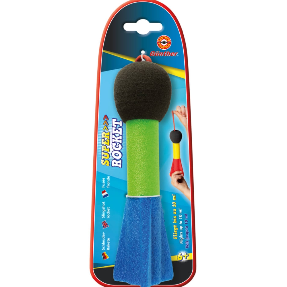 Raketti Super Rocket Gunther Erilaisia