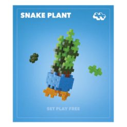 Plus Plus Plant Pack Snake Plant
