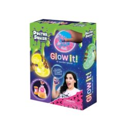Doctor Squish Glow It puristelupallon tekokoneen lisäpakkaus