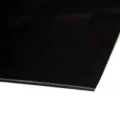 Muovilevy PE 5 1000 x 500 x 5 mm musta polyeteeni