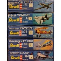 Revell suihkukone/potkurikone 1:72/1 erilaisia