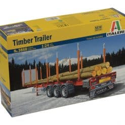 Italeri Timber Trailer 3868 koottava pienoismalli