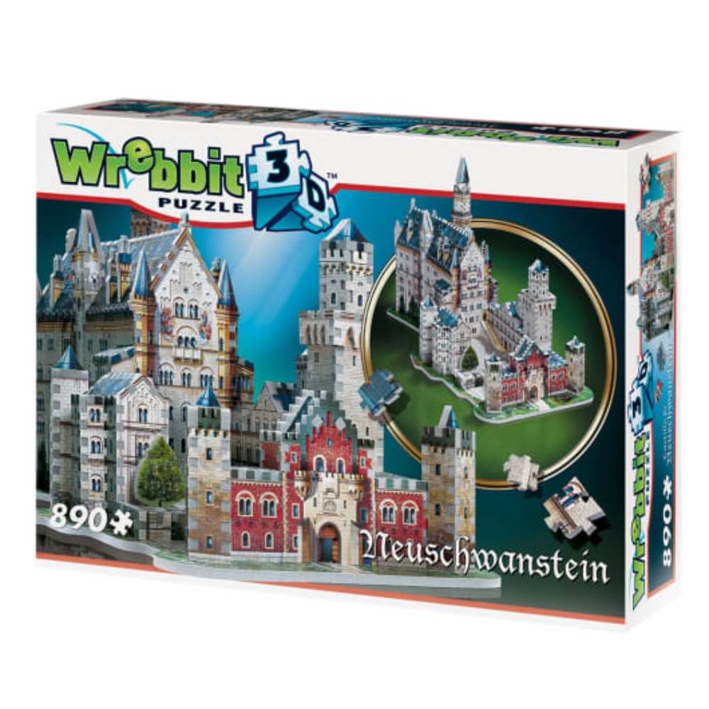 3D Palapeli 890 Neuschwanstein Linna