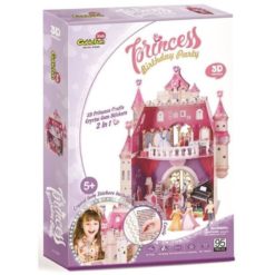 3D Palapeli Prinsessalinna Synttärijuhla