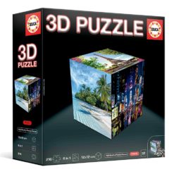 Alternative view of 3D Palapelikuutio 36 X 6 Educa Travel