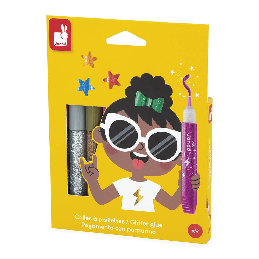 Liima glitterliima 9 kpl Janod