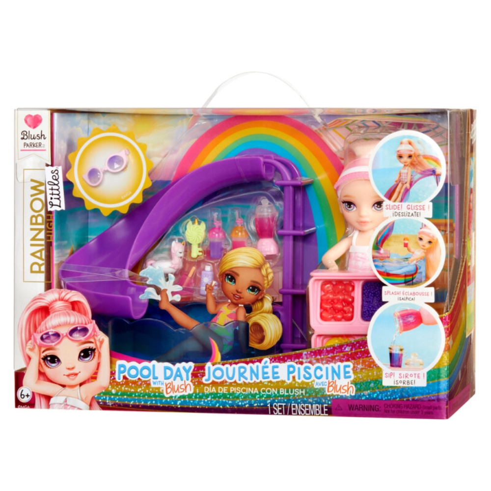 Rainbow High Little Blush Parker Poolday