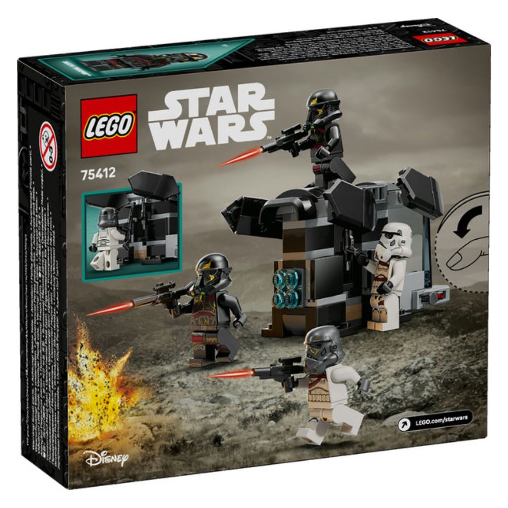 LEGO Star Wars 75412 Kuolonsotilaan Ja Yön Iskusotilaan taistelupakkaus - Image 2