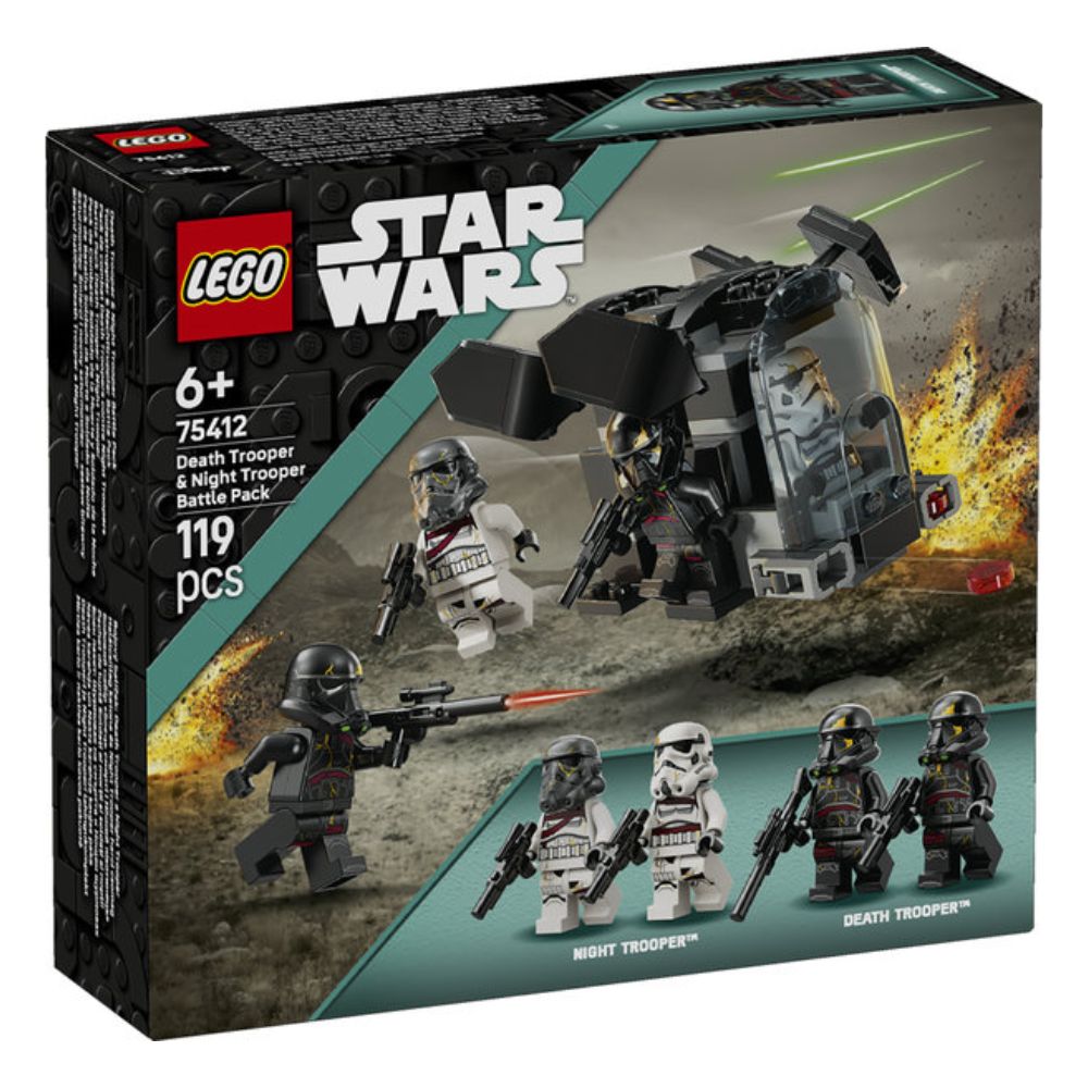 LEGO Star Wars 75412 Kuolonsotilaan Ja Yön Iskusotilaan taistelupakkaus