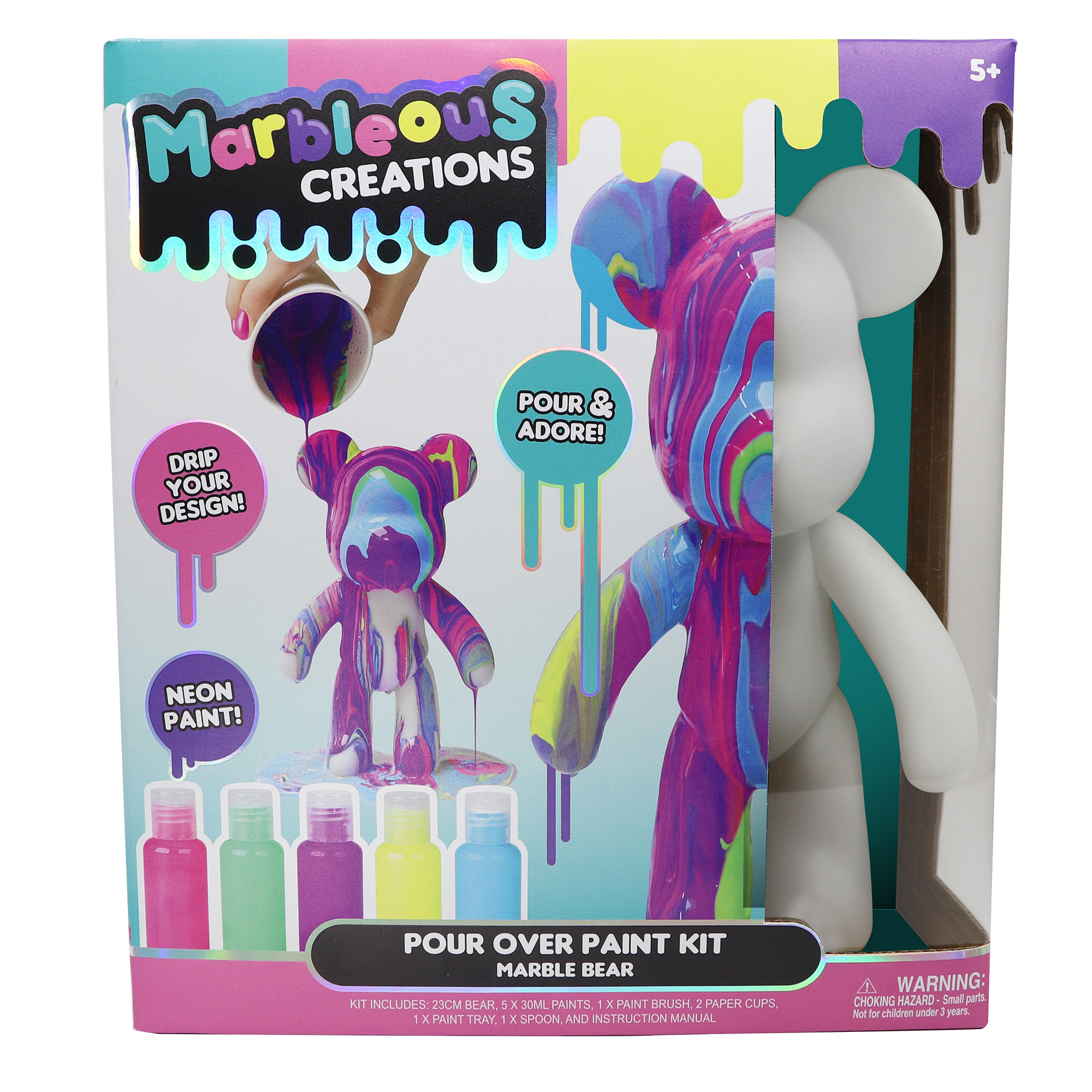 Marbleous maalaa karhu 23 cm