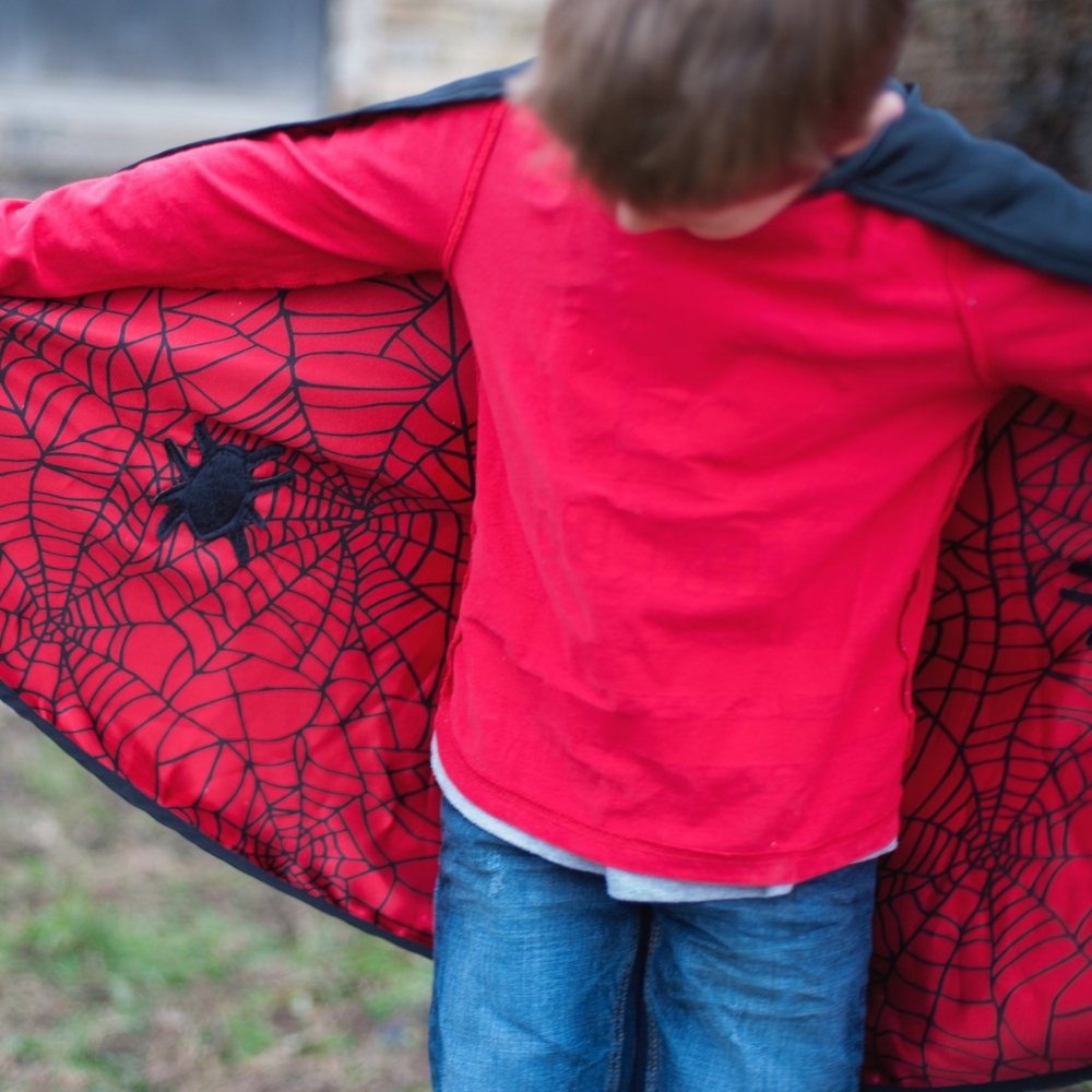 Viitta ja maski Batman/Spiderman