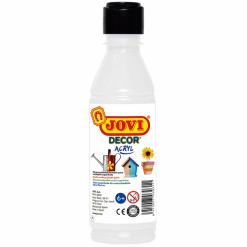 Akryyliväri Jovi 250 ml valkoinen