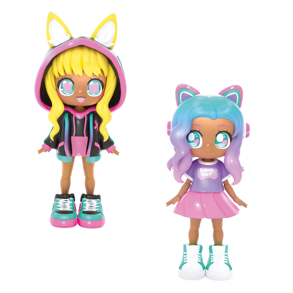 Animakii nukkesetti pelaaja / cyberpunk