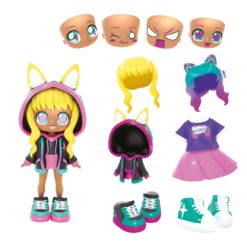 Animakii nukkesetti pelaaja / cyberpunk