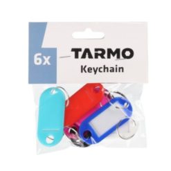 Avaimenperä Nimikyltillä 6 kpl