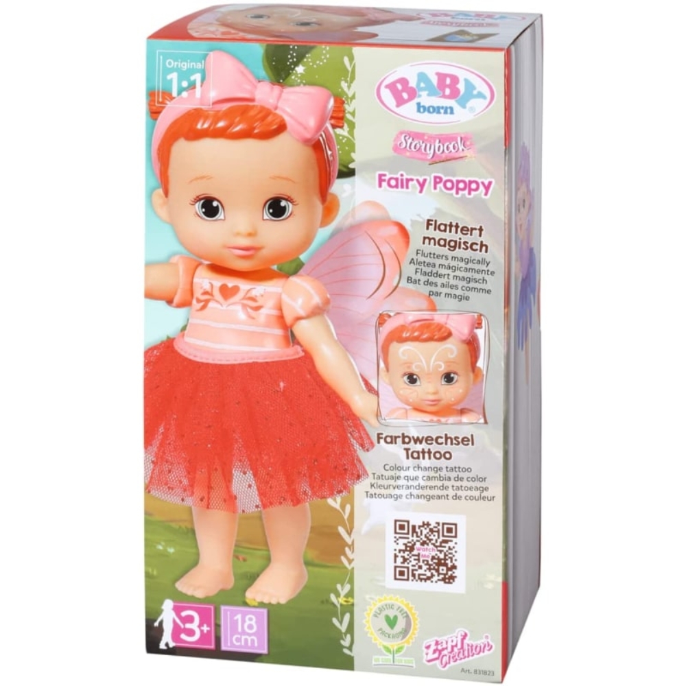 Baby Born Storybook Fairy Poppy -nukke - Image 5