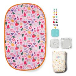 Baby Born nuken hoitolaukku ja koristeet