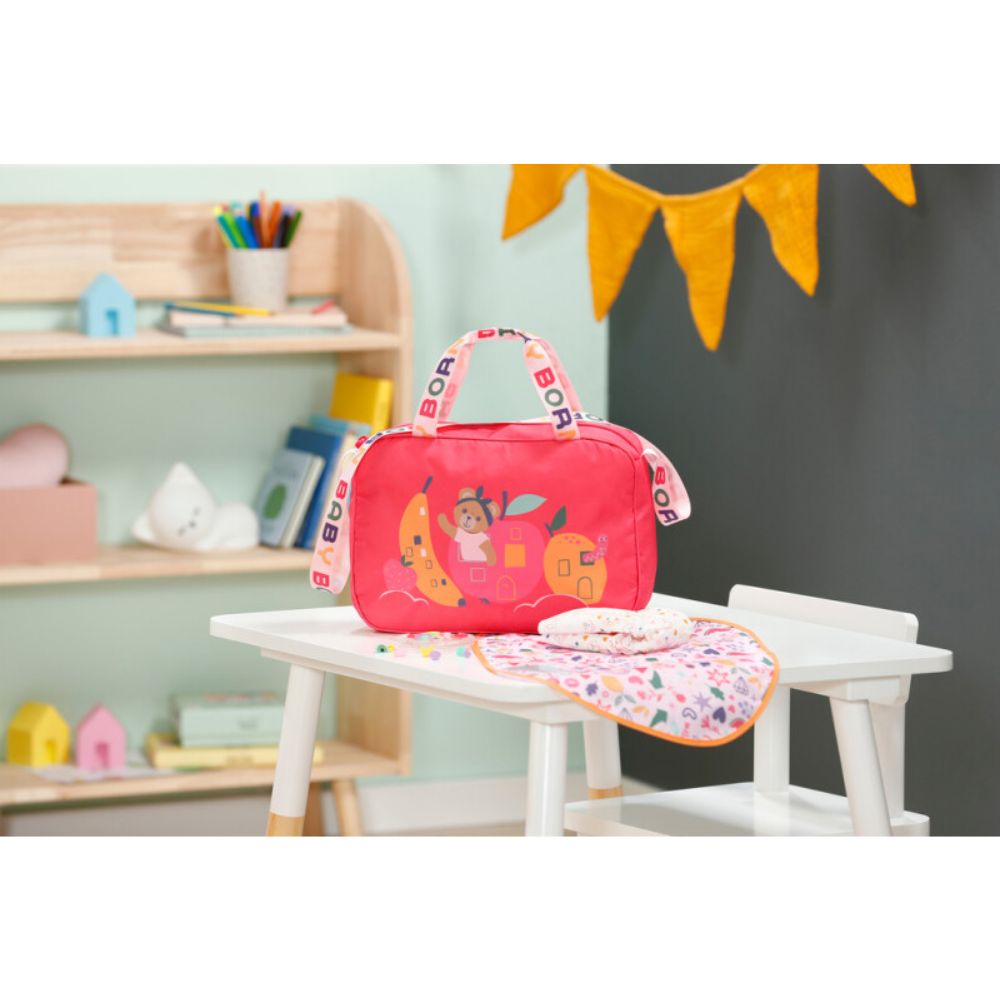 Baby Born nuken hoitolaukku ja koristeet