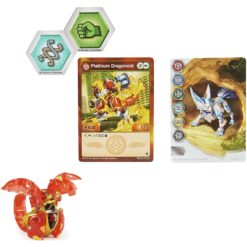 Alternative view of Bakugan Evolutions Dragonoid metal puna-kulta