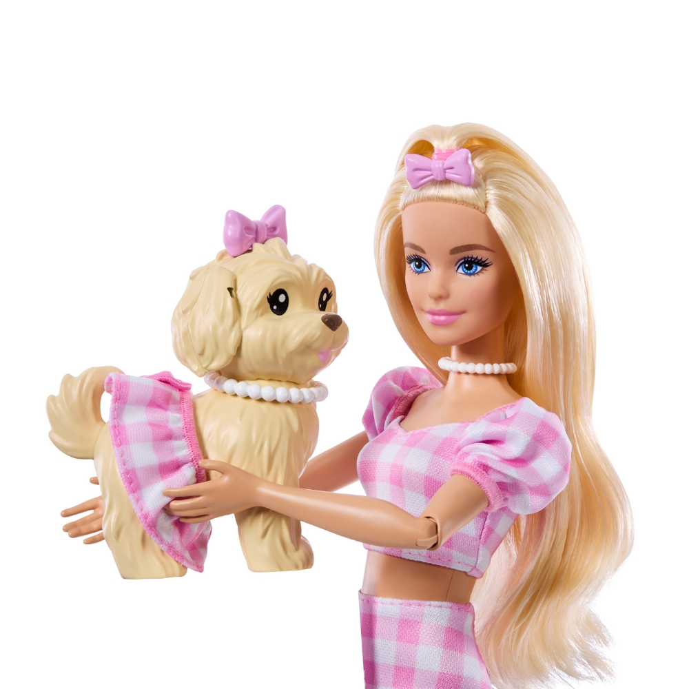 Barbie Twinning Looks ruutumekko