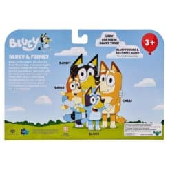 Alternative view of Bluey hahmot Family