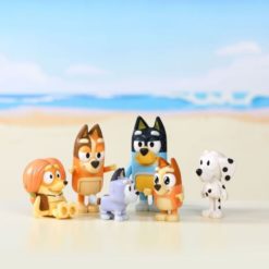 Bluey hahmot 8 kpl Perhe Ja Ystävät