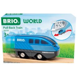 Brio Pull Back Sininen Juna 36019