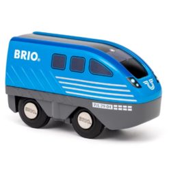 Alternative view of Brio Pull Back Sininen Juna 36019