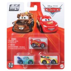 Cars Mini Racers auto 3 kpl