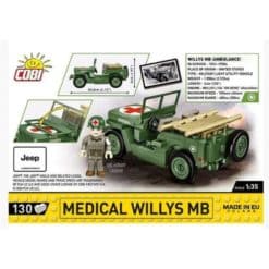 Alternative view of Cobi jeeppi Medical Willys MB 2295
