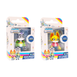 Eläinetsivät hahmo 7,5 cm erilaisia