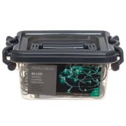 Alternative view of Led valolanka 80 lediä vihreä Finnlumor