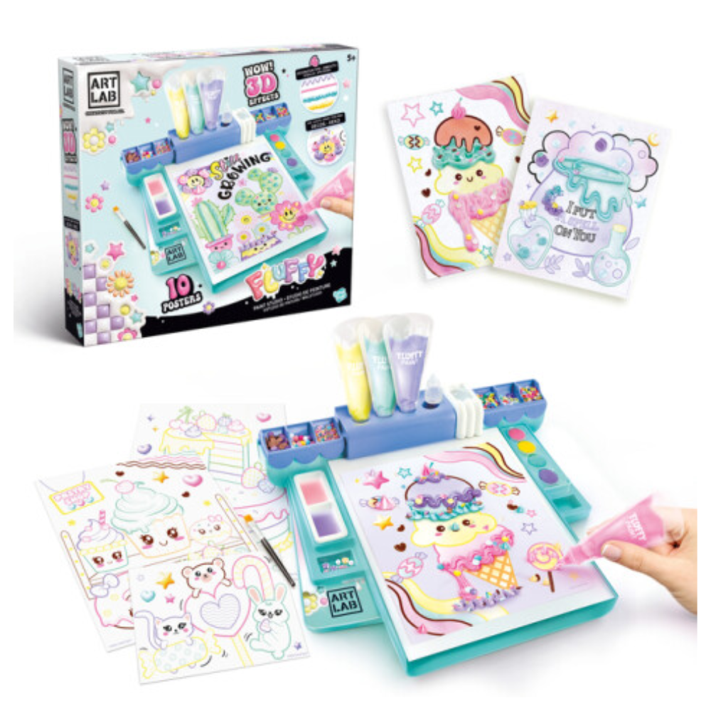 Fluffy Paint pursotusmassa studio 3D Art (2)