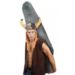 Alternative view of Peruukki Gallialaiskypärä Obelix pehmeä aikuisten