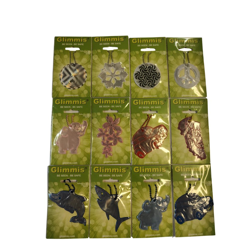 Heijastin korkeatasoinen Glimmis erilaisia