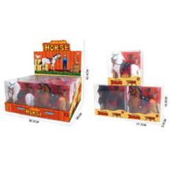 Hevonen nukka 17 cm erilaisia
