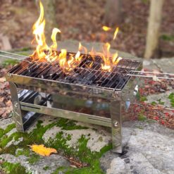 Hiiligrilli matkagrilli 45x27x27 cm