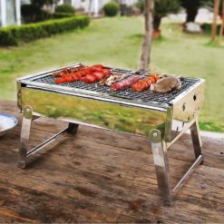 Hiiligrilli matkagrilli 45x27x27 cm