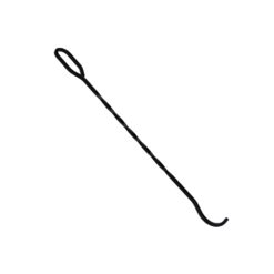 Hiilihanko teräs 65 cm