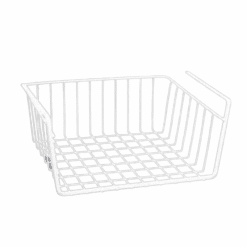 Hyllynaluskori 50 cm valkoinen