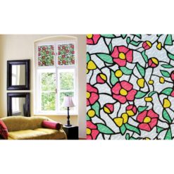 Ikkunakalvo kontaktimuovi 45 cm punainen kärhö