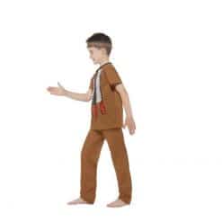 Alternative view of Lasten naamiaisasu Intiaanipoika S 115-128 cm