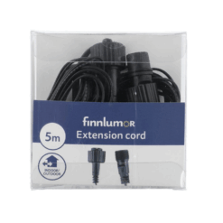 Jatkojohto musta 5 m (1)