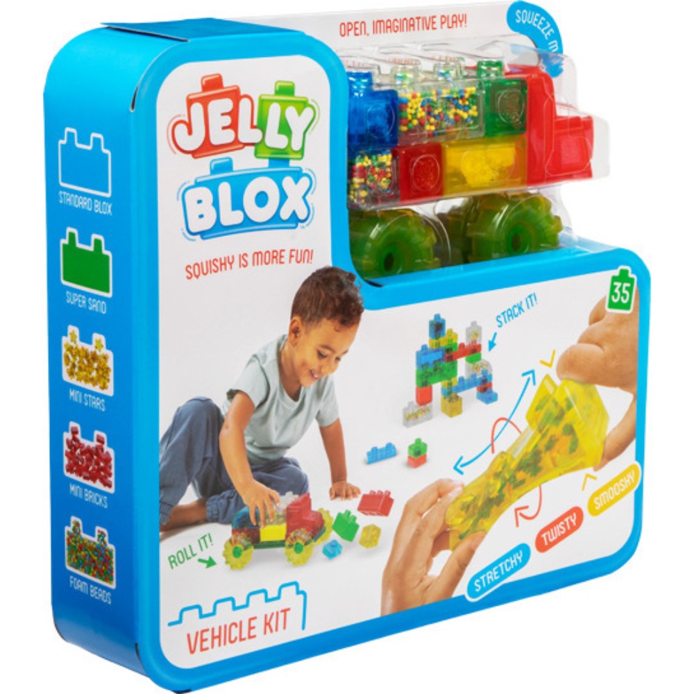Jelly Blox 35 osaa ajoneuvo