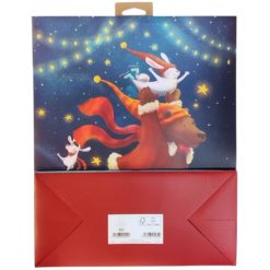 Joululahjakassi 30x23x13 cm Linnapaperi