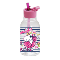 Juomapullo 0,46 L yksisarvinen pillillä on täydellinen lahja jollekin nuorelle joka pitää yksisarvisista. Hieno käsinpestävä pillillinen yksisarvis juomapullo. Käsin pestävä. Tilavuus: 0,46 litraa.